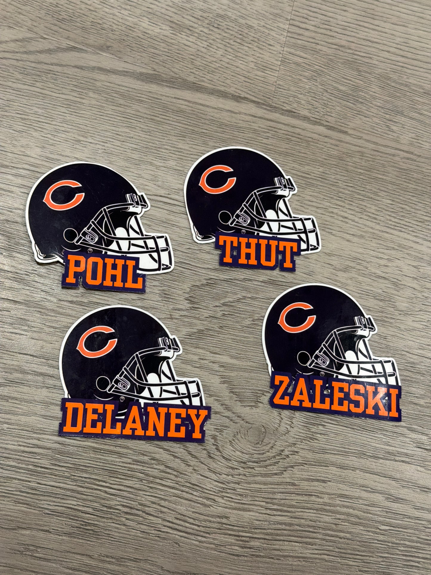 Personalized Helmet Name Sticker – Waterproof