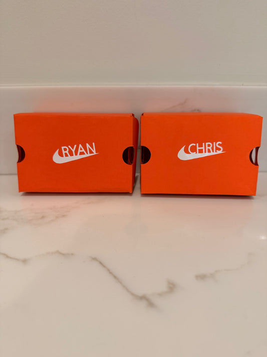 Personalized Mini Shoe Gift or Favor Box